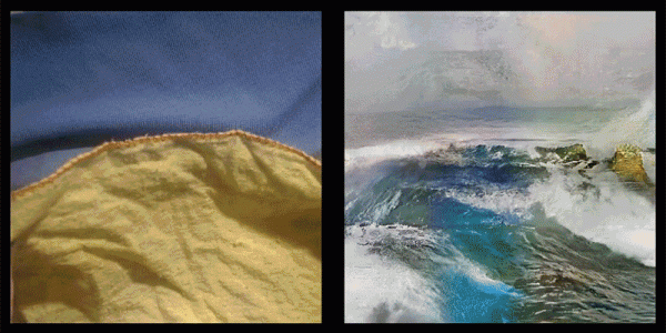 Sẽ ra sao khi AI nhìn vạn vật qua hình ảnh sóng biển, hoa và lửa?